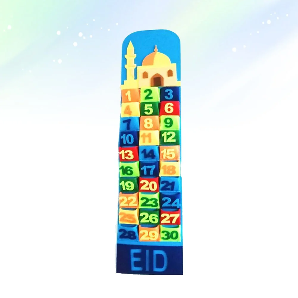 Calendar Eid Mubarak Ramadan Hanging Advent Kids Muslim Gifts Decor Supplies Party Wall Countdown Decoration Home Felt
Calendar Eid Mubarak Ramadan Hanging Advent Kids Muslim Gifts Decor Supplies Party Wall Countdown Decoration Home Felt