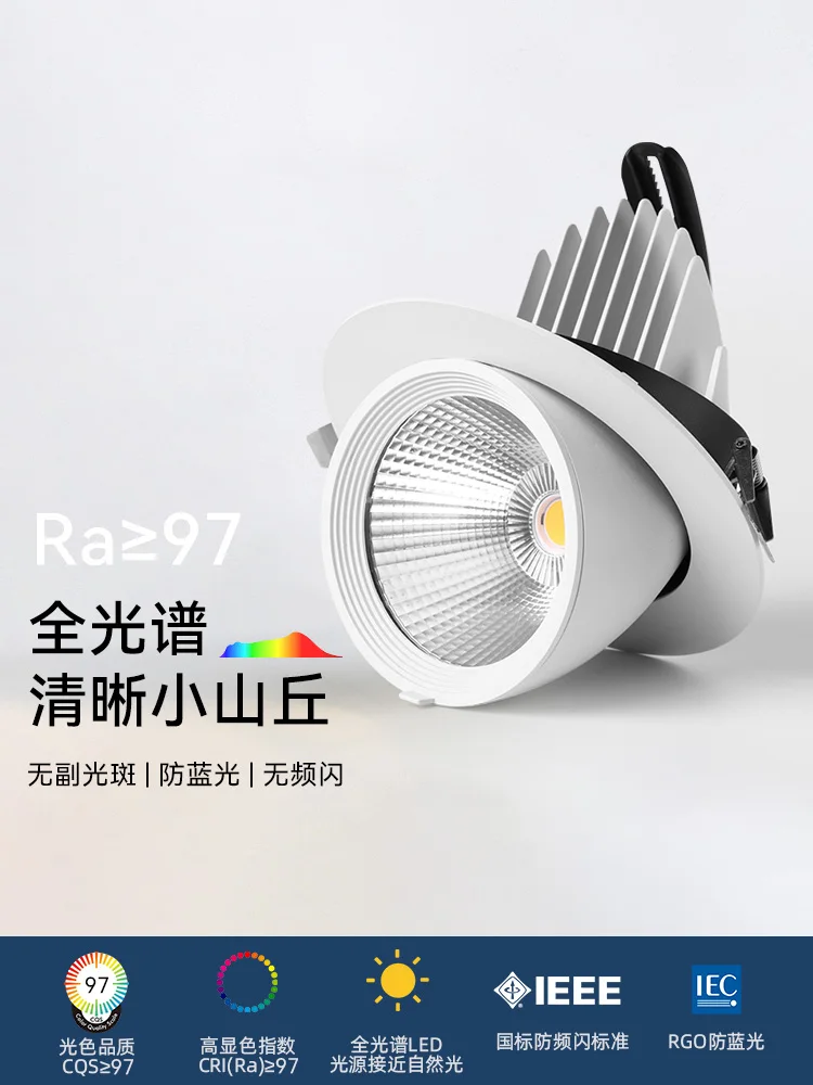 COB elephant trunk light anti-vertigo recessed ceiling light adjustable angle spotlight
COB elephant trunk light anti-vertigo recessed ceiling light adjustable angle spotlight