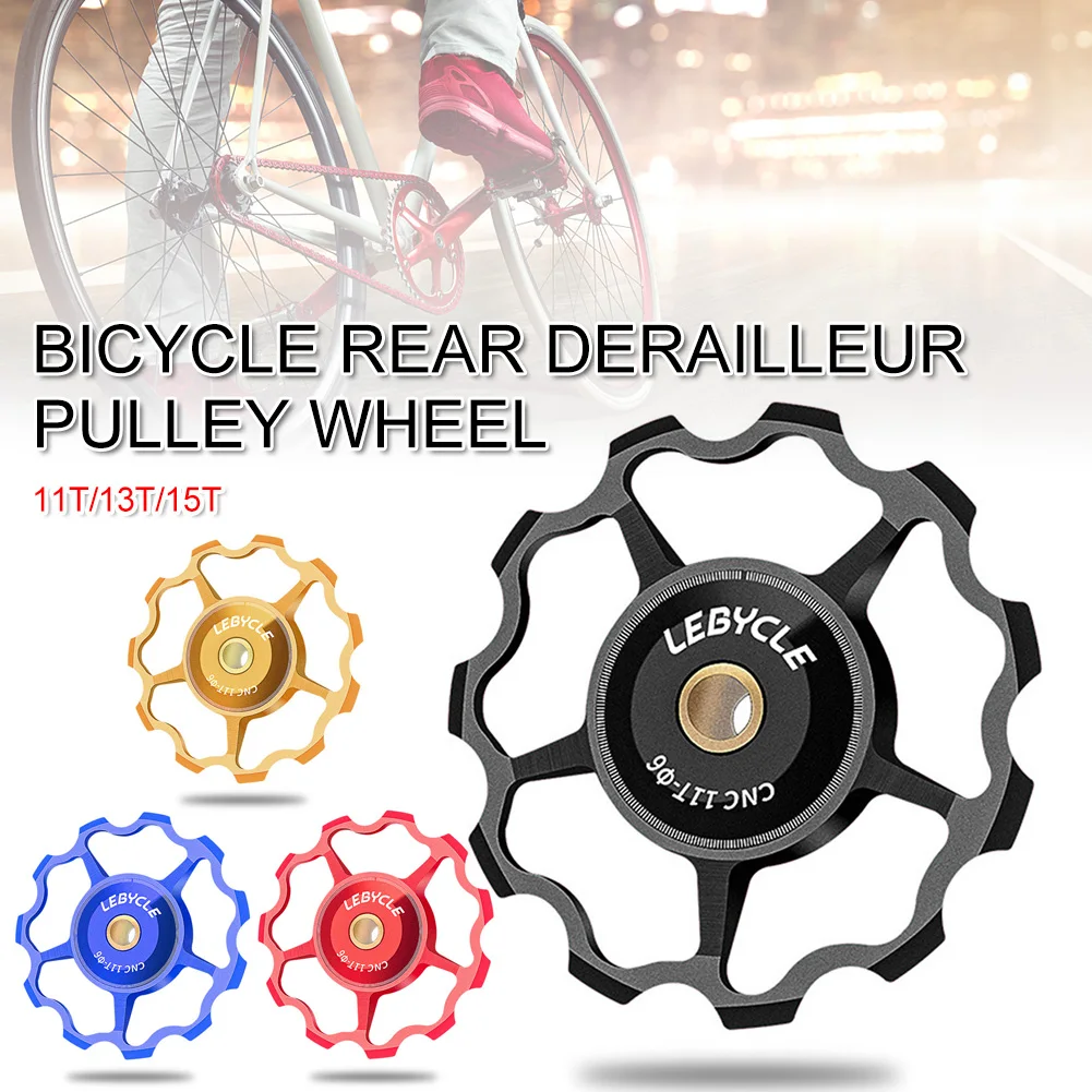 11T/13T/15T Road Bikes Bicycles Rear Derailleur Pulley Jockey Steel Bearing Bike Jockey Wheel Partss Mountain cycling Bike part
11T/13T/15T Road Bikes Bicycles Rear Derailleur Pulley Jockey Steel Bearing Bike Jockey Wheel Partss Mountain cycling Bike part