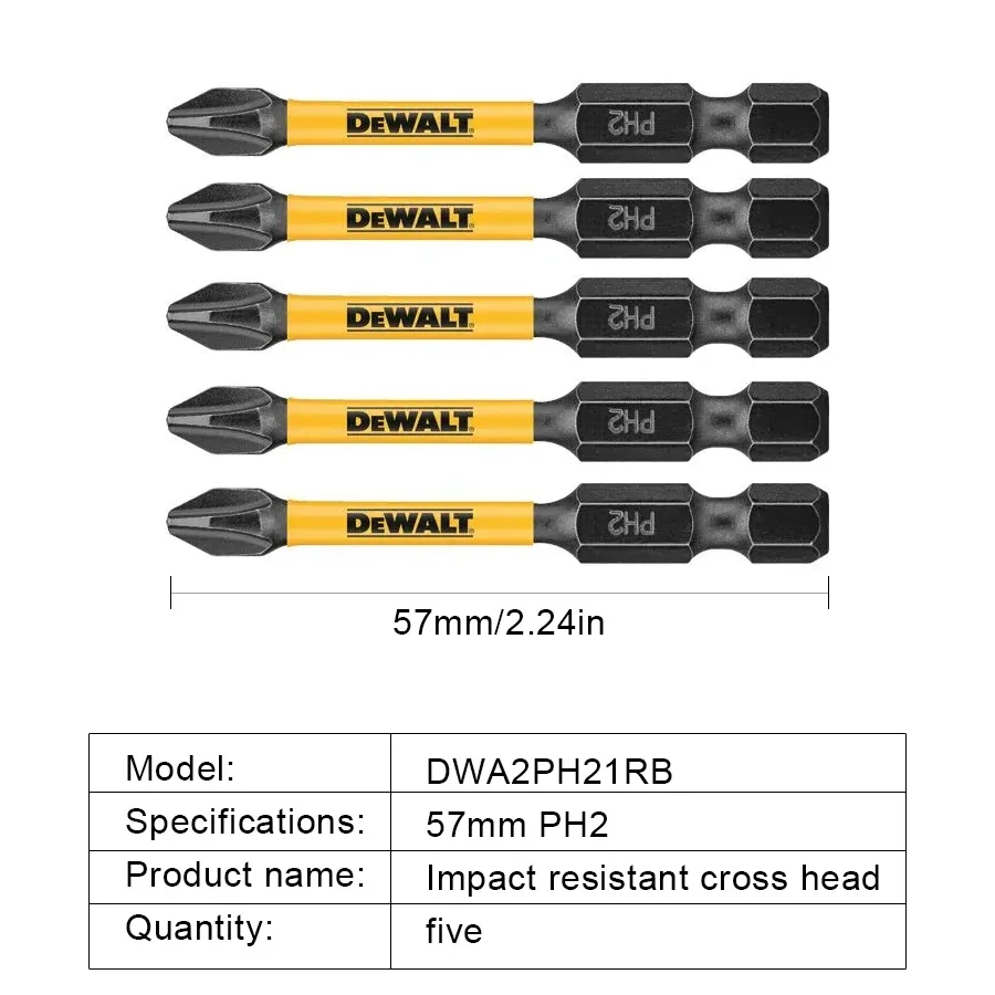 DEWALT Ударные отвертки DWA2PH21RB
DEWALT Ударные отвертки DWA2PH21RB