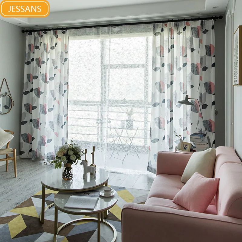 Modern Curtains for Living Dining Room Bedroom Simple Slub Fabric Printed Curtains Morden Tulle Finished Product Customization
Modern Curtains for Living Dining Room Bedroom Simple Slub Fabric Printed Curtains Morden Tulle Finished Product Customization