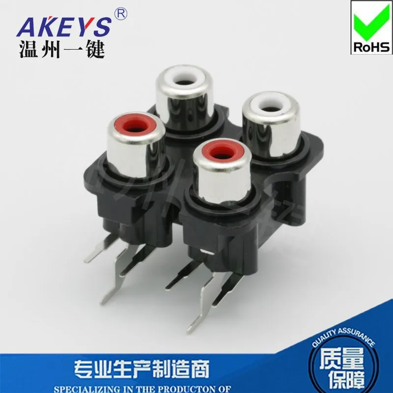 AV4-8.4-7 RCA Seat 4/Four-Hole 6-Foot Side Plug Signal Audio and Video Input Socket Lotus Holder USB
AV4-8.4-7 RCA Seat 4/Four-Hole 6-Foot Side Plug Signal Audio and Video Input Socket Lotus Holder USB