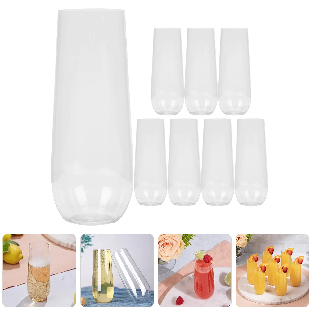 8 Pcs Plastic Glasses Wedding Party Cups Supplies Disposable Decorative Child Home
8 Pcs Plastic Glasses Wedding Party Cups Supplies Disposable Decorative Child Home