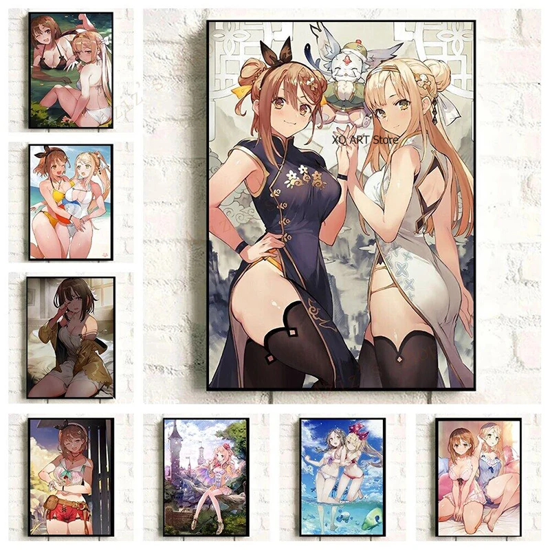 Japanese Cartoon Bikini Anime Girl Silk Poster Sexy Girl Poster Wall Art Canvas Paintings And Print For Living Room Home Decor
Japanese Cartoon Bikini Anime Girl Silk Poster Sexy Girl Poster Wall Art Canvas Paintings And Print For Living Room Home Decor