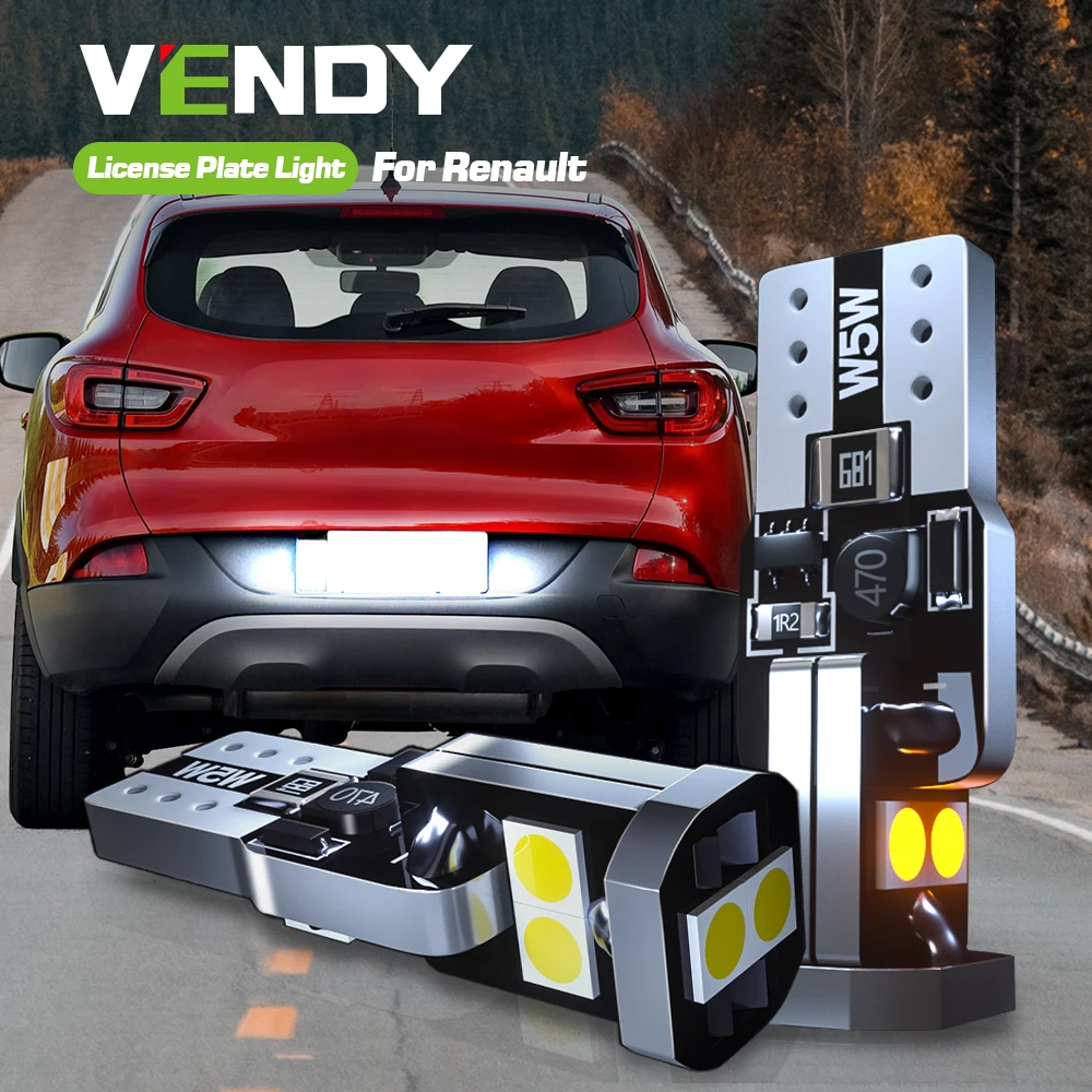 2x LED License Plate Light W5W T10 For Renault Captur Duster Fluence Kadjar Kangoo Kaptur Laguna Coupe Modus Talisman Koleos
2x LED License Plate Light W5W T10 For Renault Captur Duster Fluence Kadjar Kangoo Kaptur Laguna Coupe Modus Talisman Koleos