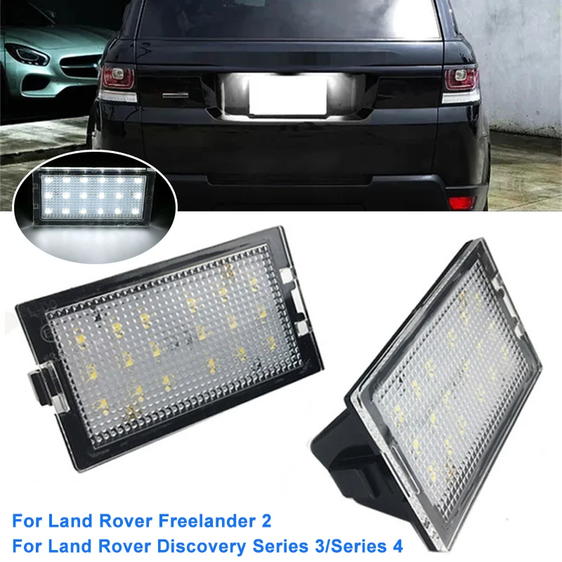 1 пара, 18 светодиодный одов для номерного знака Land Rover Discovery 3 4 Freelander 2
1 пара, 18 светодиодный одов для номерного знака Land Rover Discovery 3 4 Freelander 2