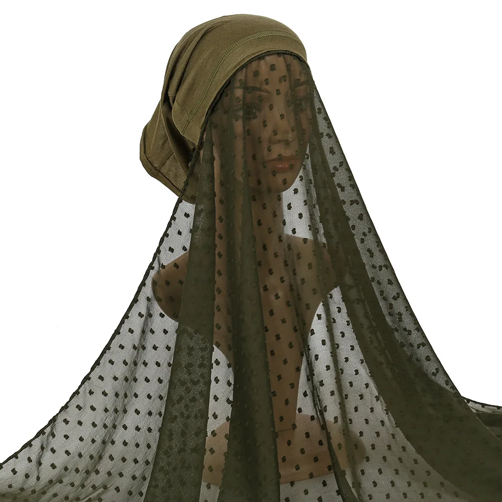 New Bubble Pearl Chiffon Instant Hijab Scarf With Jersey Cotton Underscarf Musilm Women Cap Islamic Stretch Veil Headwrap Turban
New Bubble Pearl Chiffon Instant Hijab Scarf With Jersey Cotton Underscarf Musilm Women Cap Islamic Stretch Veil Headwrap Turban