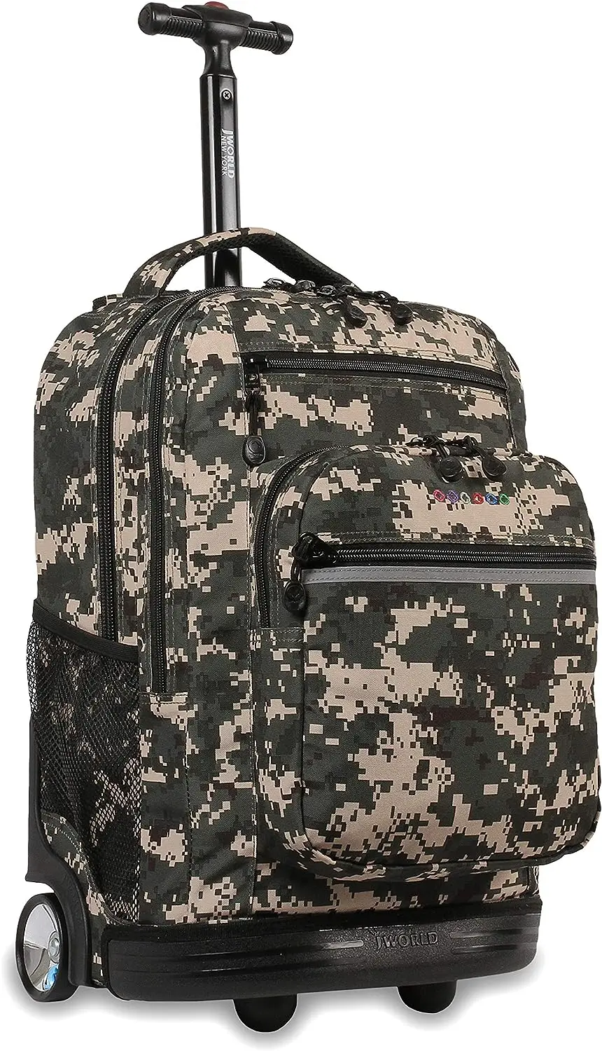 Дорожный рюкзак World New York Sundance для девочек и мальчиков, зеленый камуфляж, 20 дюймов
Дорожный рюкзак World New York Sundance для девочек и мальчиков, зеленый камуфляж, 20 дюймов