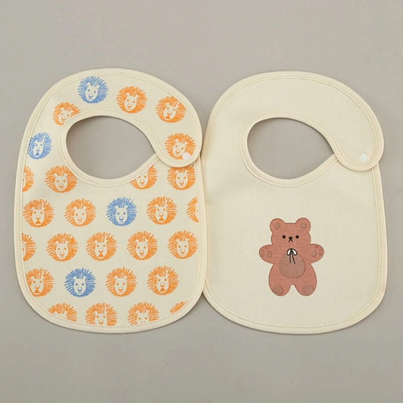 2-Pack Cotton Baby Bibs Breathable Scarf Style Drool Catchers Feeding Bibs Waterproof Saliva Towel for Boys and Girls
2-Pack Cotton Baby Bibs Breathable Scarf Style Drool Catchers Feeding Bibs Waterproof Saliva Towel for Boys and Girls