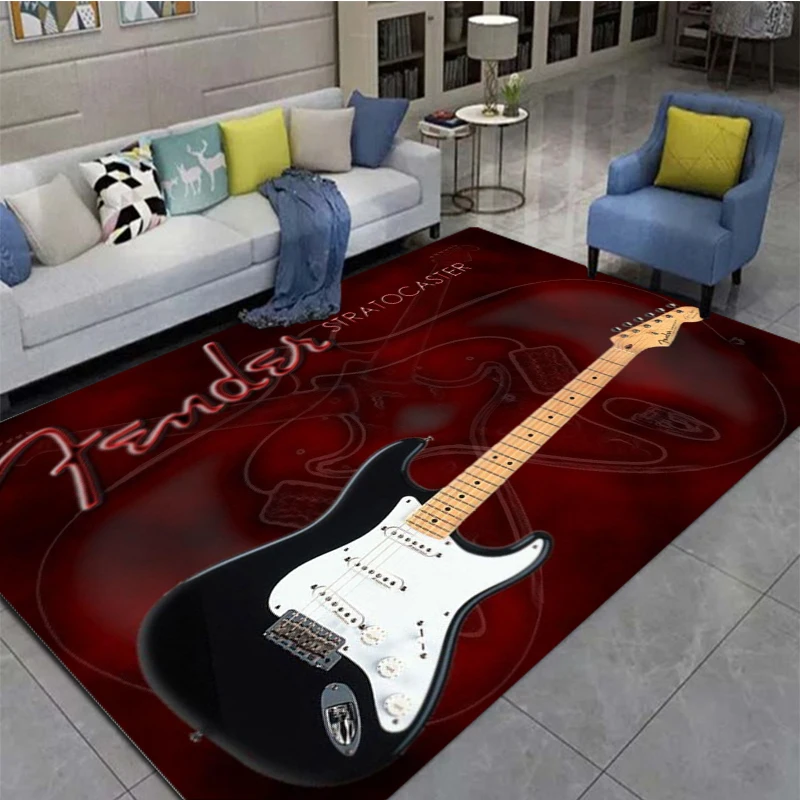 Fender guitar logo printed carpet,soundproof pad for music room floor,decorative carpet for living room,bedroom,kitchen,bathroom
Fender guitar logo printed carpet,soundproof pad for music room floor,decorative carpet for living room,bedroom,kitchen,bathroom