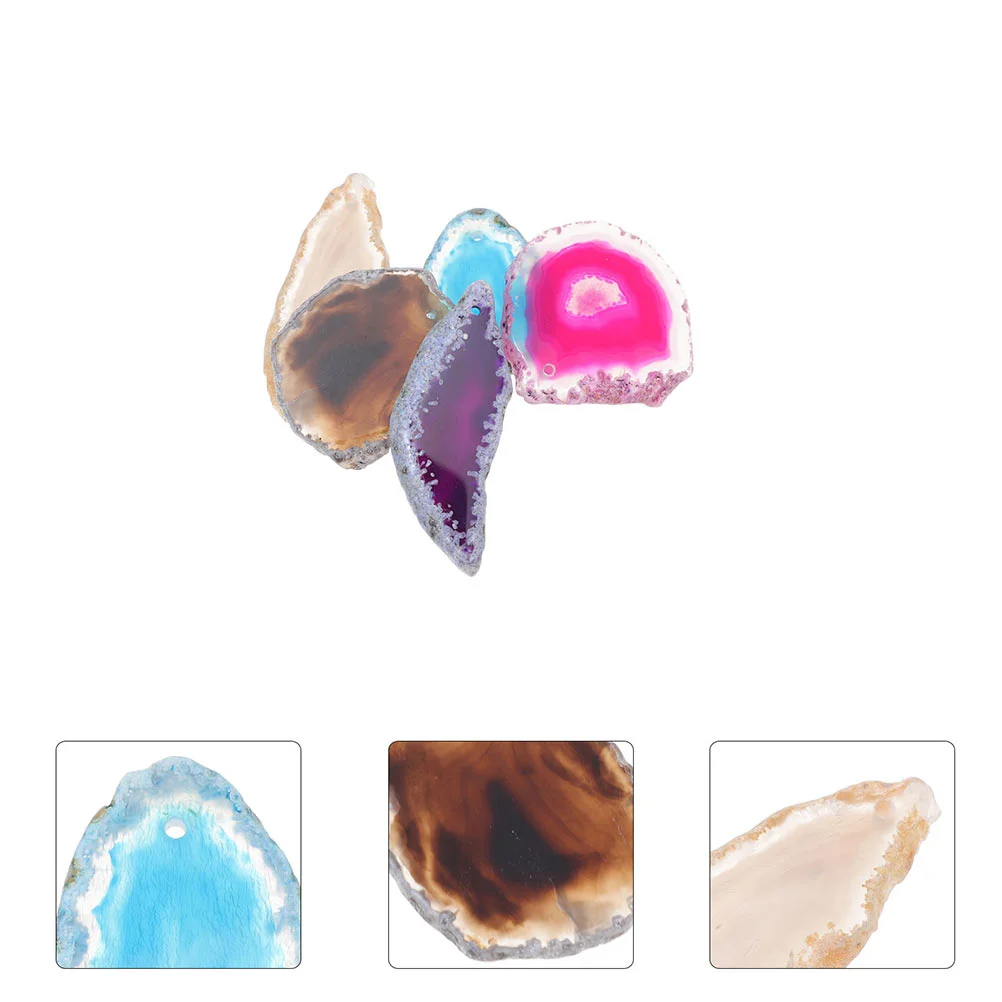 5 Pcs Jewelry Necklaces Agate Slab Cards Chain Necklaces Geode Stones Slices Charm Necklace Chakra Pendants Agate Slices
5 Pcs Jewelry Necklaces Agate Slab Cards Chain Necklaces Geode Stones Slices Charm Necklace Chakra Pendants Agate Slices