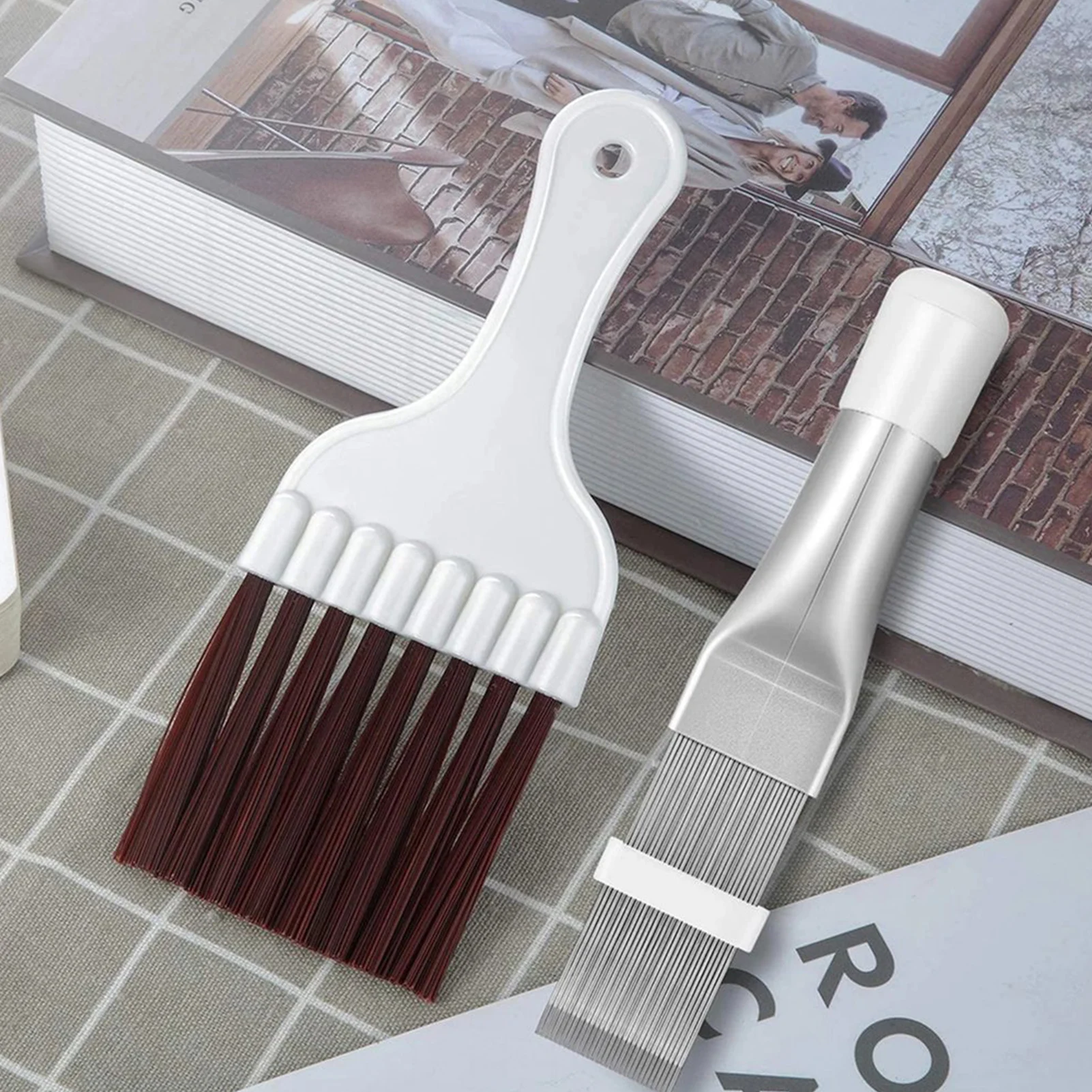 Air Conditioner Condenser Fin Comb Stainless Steel AC Fin Cleaning Brush Air Conditioner Fin Repair Tool Coil Comb A/c Tools
Air Conditioner Condenser Fin Comb Stainless Steel AC Fin Cleaning Brush Air Conditioner Fin Repair Tool Coil Comb A/c Tools