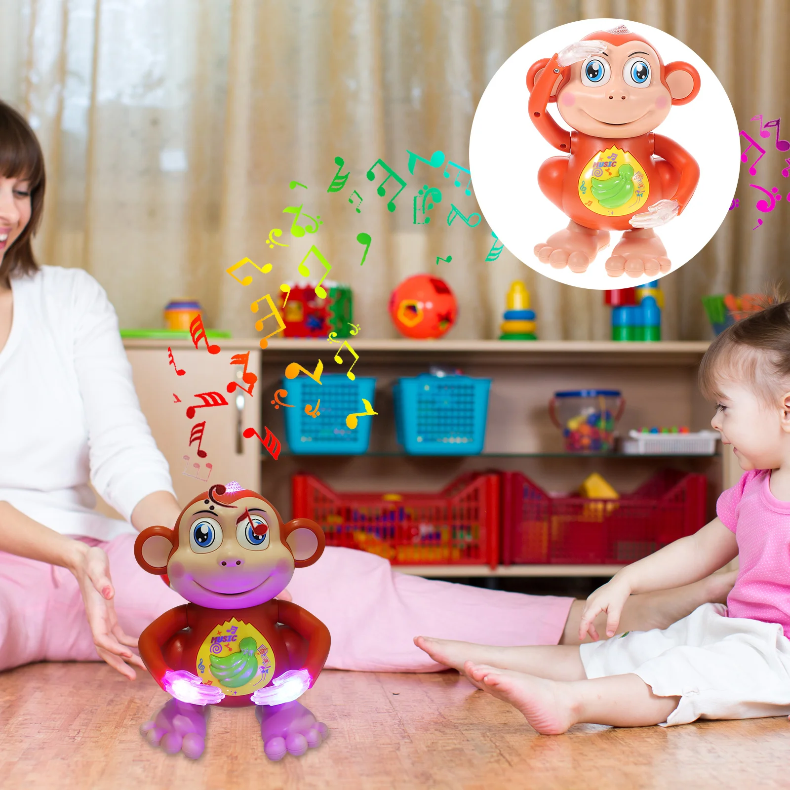 Dancing Monkey Childrens Toys Lovely Electric Children Plaything Kids Interactive
Dancing Monkey Childrens Toys Lovely Electric Children Plaything Kids Interactive