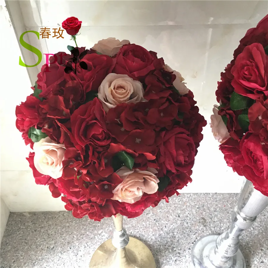SPR Artificial Peony Rose Arrangement Garland Decorative Stand Flower Ball Centerpiece for Wedding Table
SPR Artificial Peony Rose Arrangement Garland Decorative Stand Flower Ball Centerpiece for Wedding Table
