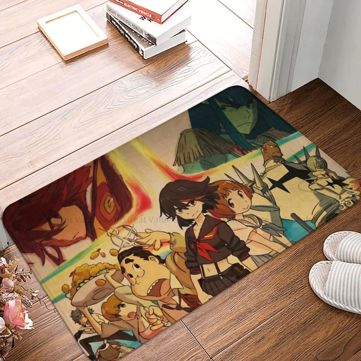 Kill la Kill Аниме Коврик для ванной в стиле ретро, Придверный коврик, кухонный ковер, ковер для балкона, домашний декор
Kill la Kill Аниме Коврик для ванной в стиле ретро, Придверный коврик, кухонный ковер, ковер для балкона, домашний декор