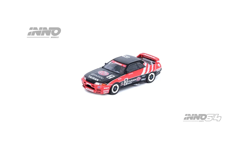 Модель автомобиля модели INNO64 1:64 NISSAN SKYLINE GT-R (R32) #2 Team TAISAN JTCC 1992
Модель автомобиля модели INNO64 1:64 NISSAN SKYLINE GT-R (R32) #2 Team TAISAN JTCC 1992