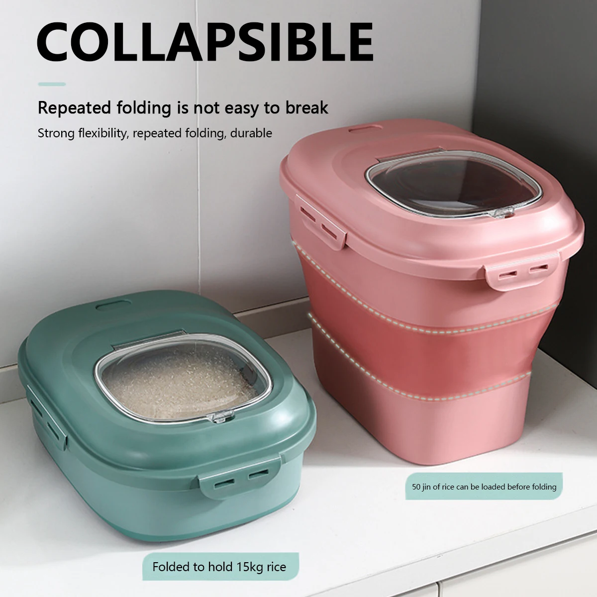 Dog Food Storage Container Foldable Cat Food Box Moistureproof Airtight Dog Food Storage with Cap Large Capacity Cat Food
Dog Food Storage Container Foldable Cat Food Box Moistureproof Airtight Dog Food Storage with Cap Large Capacity Cat Food