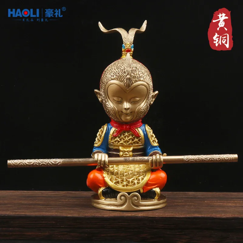 Fight Over Buddha Pendant Piece Qi Tian Monkey King Brass Living Room Car New Year Creative Painted Decorative Artifact
Fight Over Buddha Pendant Piece Qi Tian Monkey King Brass Living Room Car New Year Creative Painted Decorative Artifact