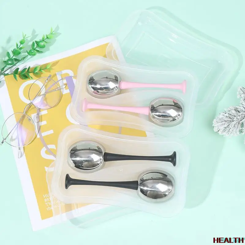 2Pcs Facial Ice Globes Stainless Steel Cooling Cryo Facial Spa improve skin blood Face Massager Skin Care Tool For Beauty Care
2Pcs Facial Ice Globes Stainless Steel Cooling Cryo Facial Spa improve skin blood Face Massager Skin Care Tool For Beauty Care