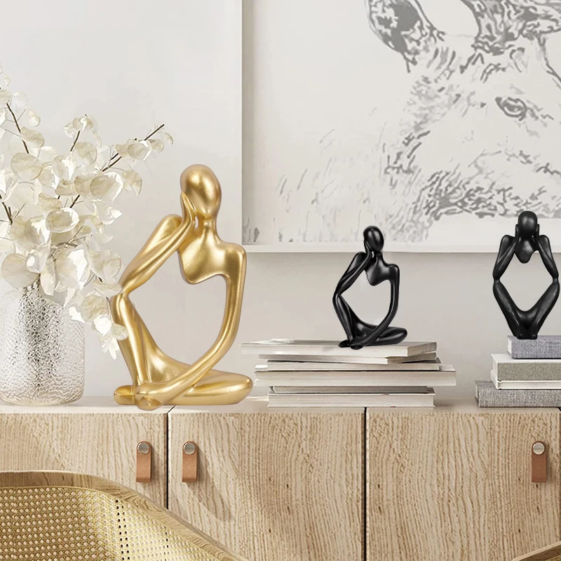 Abstract Thinker Mini Character Personality Ornament Resin Modern Nordic Home Decoration Living Room Bedroom Study Ornament
Abstract Thinker Mini Character Personality Ornament Resin Modern Nordic Home Decoration Living Room Bedroom Study Ornament