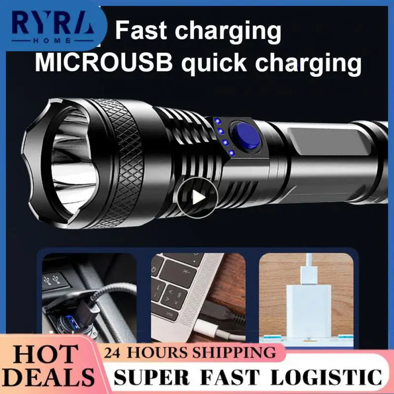 5/8/10PCS For Hunting Cycling Climbing Ultra Powerful Flashlight 3000ma Waterproof Usb Rechargeable Light Three Modes
5/8/10PCS For Hunting Cycling Climbing Ultra Powerful Flashlight 3000ma Waterproof Usb Rechargeable Light Three Modes