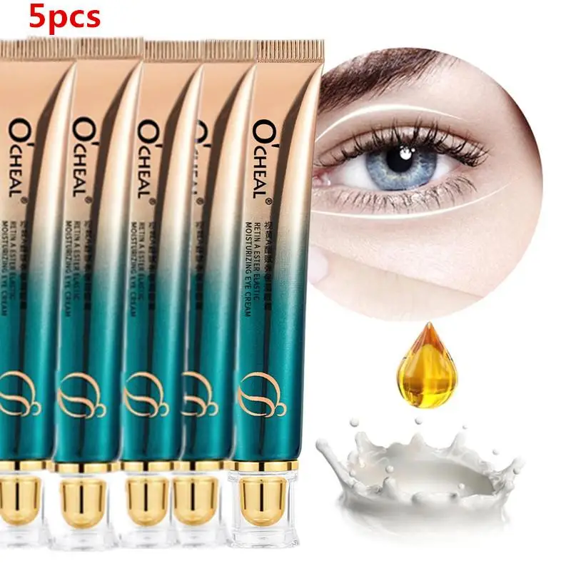 5PCS Anti-Wrinkle Eye Cream Fades Fine Lines Dark Circles Eye Serum Remove Eye Bags Puffiness Anti-Aging Firmness Eye Care
5PCS Anti-Wrinkle Eye Cream Fades Fine Lines Dark Circles Eye Serum Remove Eye Bags Puffiness Anti-Aging Firmness Eye Care