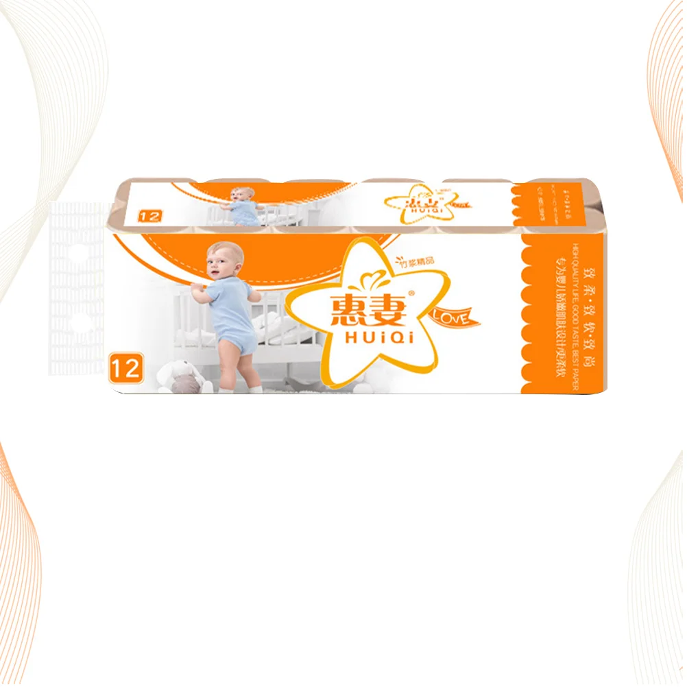 12 Rolls Convenient Household Roll Paper Toilet Tissue Paper for Home Restaurant Office (Wood Color)
12 Rolls Convenient Household Roll Paper Toilet Tissue Paper for Home Restaurant Office (Wood Color)