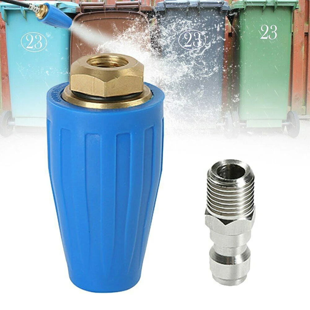 Насадка для мойки высокого давления 1/4 psi дюйма, турбореактивная насадка, Вращающаяся насадка для распылителя, головка для водяного ружья вы...
Насадка для мойки высокого давления 1/4 psi дюйма, турбореактивная насадка, Вращающаяся насадка для распылителя, головка для водяного ружья вы...