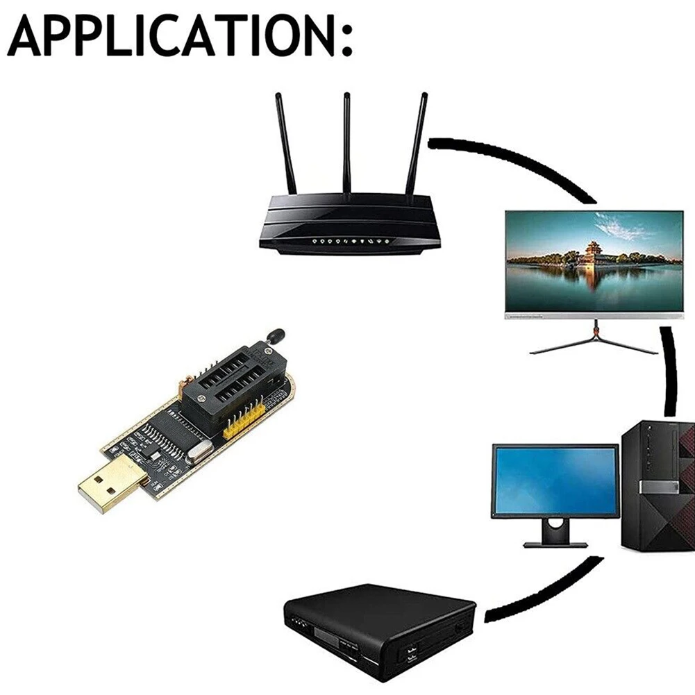 Test Clip Programming Module EEPROM Flash SOIC8 Test Clip USB USB.USB1.1 Communication BIOS CH341A 24 25 Series
Test Clip Programming Module EEPROM Flash SOIC8 Test Clip USB USB.USB1.1 Communication BIOS CH341A 24 25 Series