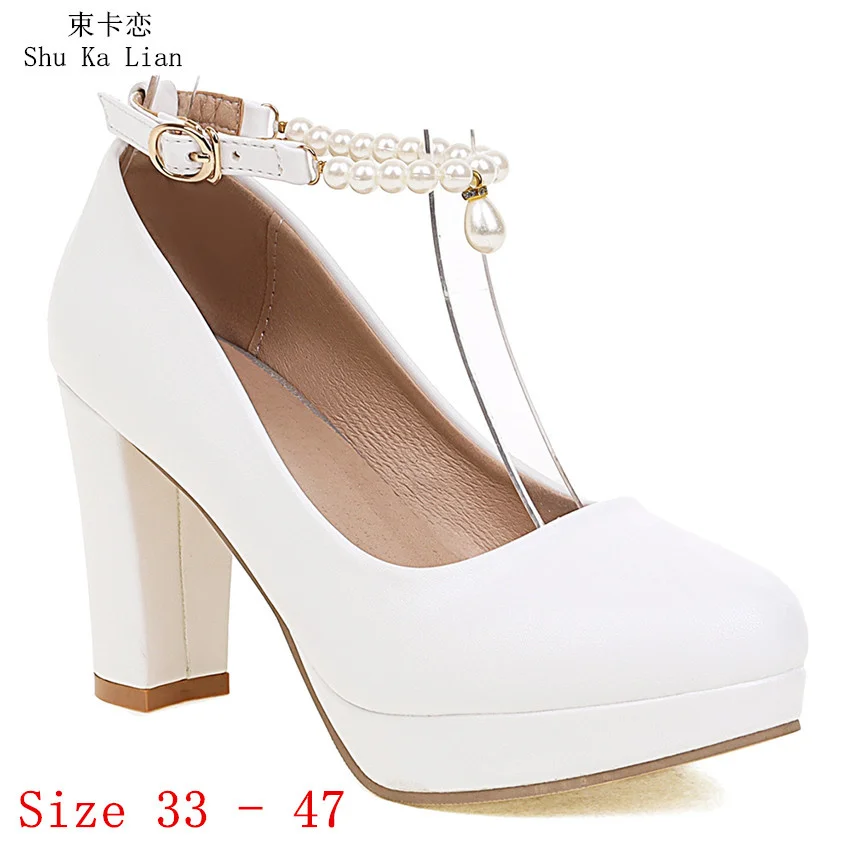9 CM High Heels Women Hot Sale Platform Pumps 2 color High Heel Party Wedding Shoes Woman Small Plus Size 33 - 47
9 CM High Heels Women Hot Sale Platform Pumps 2 color High Heel Party Wedding Shoes Woman Small Plus Size 33 - 47