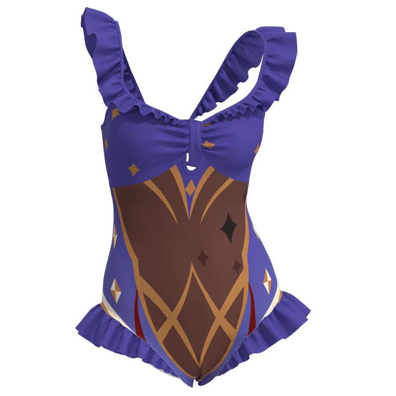 Original God Mona Cosplay with Human Mona Swimsuit Clothing Women's One-piece Swimsuit Sexy Swimsuit Cos Clothing for Girl Women
Original God Mona Cosplay with Human Mona Swimsuit Clothing Women's One-piece Swimsuit Sexy Swimsuit Cos Clothing for Girl Women