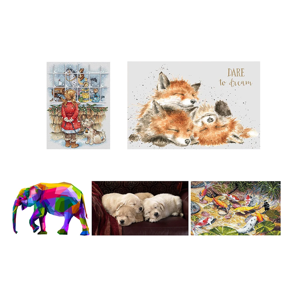 Stamped Cross Stitch Kits Simple Style Suitable for Beginners DIY Animals Embroidery 11CT Needlework Craft Handwork
Stamped Cross Stitch Kits Simple Style Suitable for Beginners DIY Animals Embroidery 11CT Needlework Craft Handwork