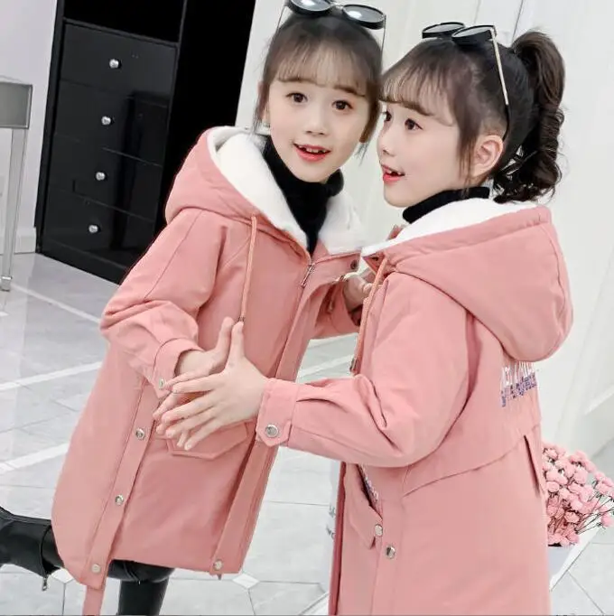 Girl Winter Coat Outwear Child Thicken Fleece Warm Coats Fashion Hooded Zipper Outerwear 11 12 13 14 Years Old Kids Jackets for
Girl Winter Coat Outwear Child Thicken Fleece Warm Coats Fashion Hooded Zipper Outerwear 11 12 13 14 Years Old Kids Jackets for