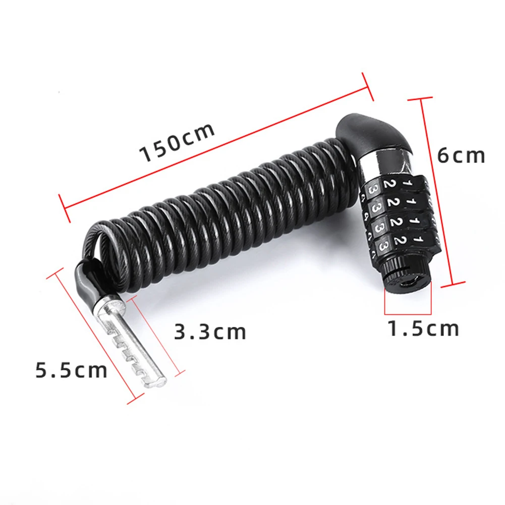 Brand New Bicycle Password Lock Lock Anti-theft Mini Password Lock Cycling Security Locks & Security For Locking Helmet Wheels
Brand New Bicycle Password Lock Lock Anti-theft Mini Password Lock Cycling Security Locks & Security For Locking Helmet Wheels