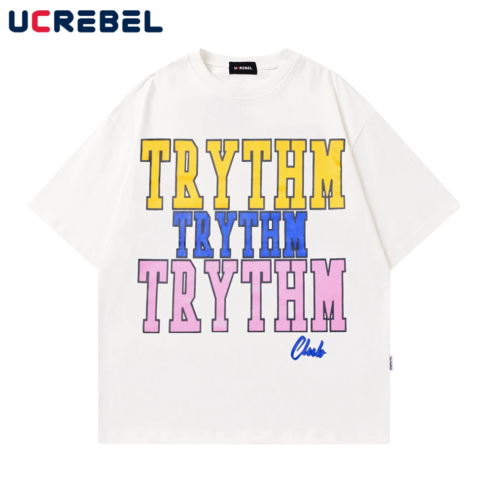 Letter Print Short Sleeve T-shirt Mens Round Neck Casual Cotton Top Summer Loose Half-Sleeve Tee Men Streetwear
Letter Print Short Sleeve T-shirt Mens Round Neck Casual Cotton Top Summer Loose Half-Sleeve Tee Men Streetwear