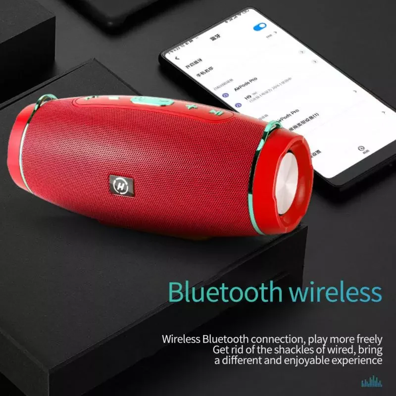 Portable Speaker Wireless Bluetooth Speakers Sound System 3D Stereo Surround Subwoofer Outdoor Waterproof Loudspeaker
Portable Speaker Wireless Bluetooth Speakers Sound System 3D Stereo Surround Subwoofer Outdoor Waterproof Loudspeaker