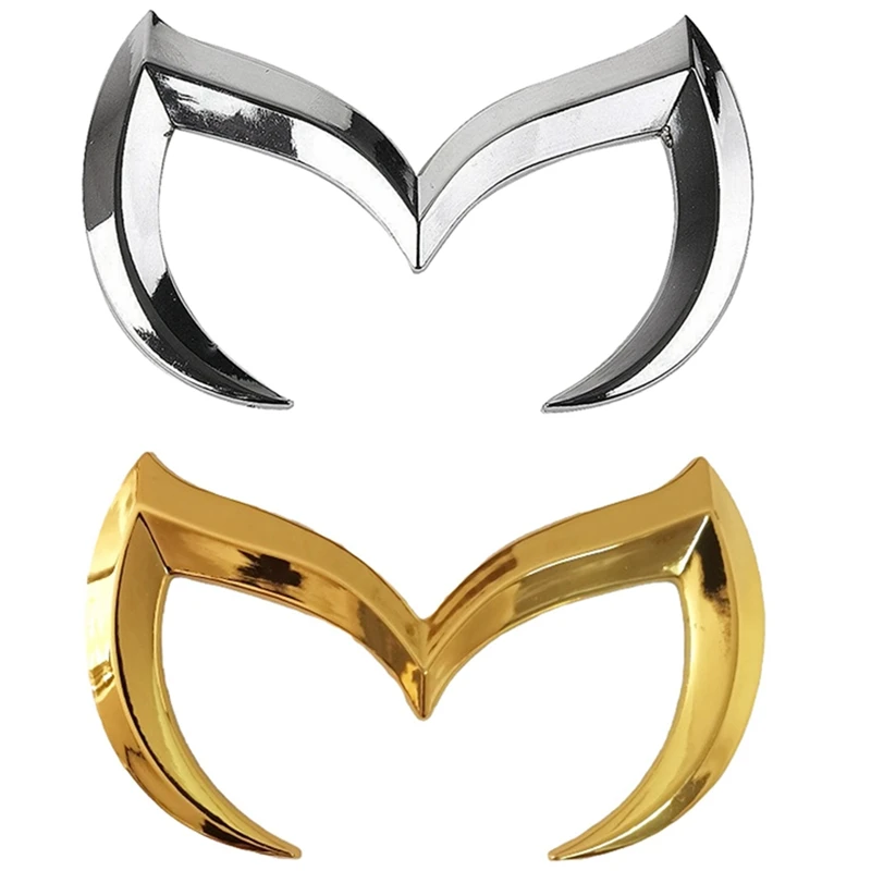 2 Pcs Evil M Logo Emblem Badge Decal For Mazda Car Body Rear Trunk Decal Sticker Nameplate Decor Gold & Silver
2 Pcs Evil M Logo Emblem Badge Decal For Mazda Car Body Rear Trunk Decal Sticker Nameplate Decor Gold & Silver