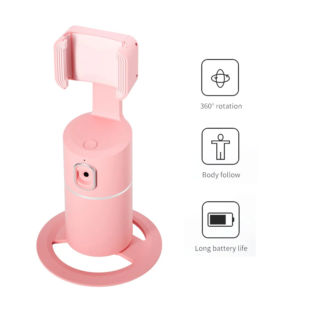 AI Smart Tracking Holder 360 Degree Rotation Tracking Selfie Stick Following Shot Tripod Head Hands-free Shooting for VLOG Video
AI Smart Tracking Holder 360 Degree Rotation Tracking Selfie Stick Following Shot Tripod Head Hands-free Shooting for VLOG Video
