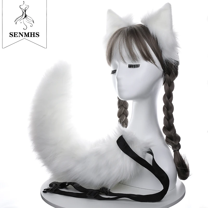 SENMHS Girls Sexy Fox Cat Tail Set Anime Ears Hair Clip Plush Lolita Accessories Realistic Headband Simulation Animal Headwear
SENMHS Girls Sexy Fox Cat Tail Set Anime Ears Hair Clip Plush Lolita Accessories Realistic Headband Simulation Animal Headwear