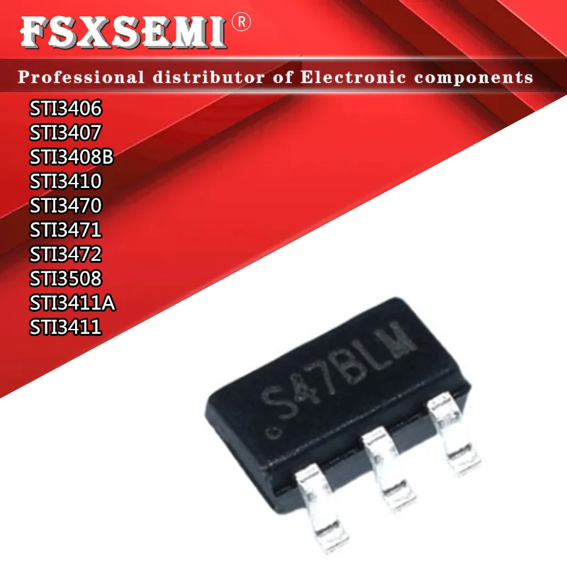 10pcs STI3406 S10A STI3407 S11B STI3408B S10B STI3410 S12 STI3470 S47 STI3472 S42B STI3508 S35B STI3411A STI3411
10pcs STI3406 S10A STI3407 S11B STI3408B S10B STI3410 S12 STI3470 S47 STI3472 S42B STI3508 S35B STI3411A STI3411