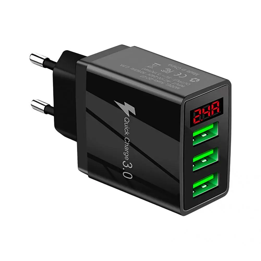 Practical Mini Charger Multiple Circuit Protection 3 USB Smart Fast Phone Charger Charging Charger Charging Adapter
Practical Mini Charger Multiple Circuit Protection 3 USB Smart Fast Phone Charger Charging Charger Charging Adapter