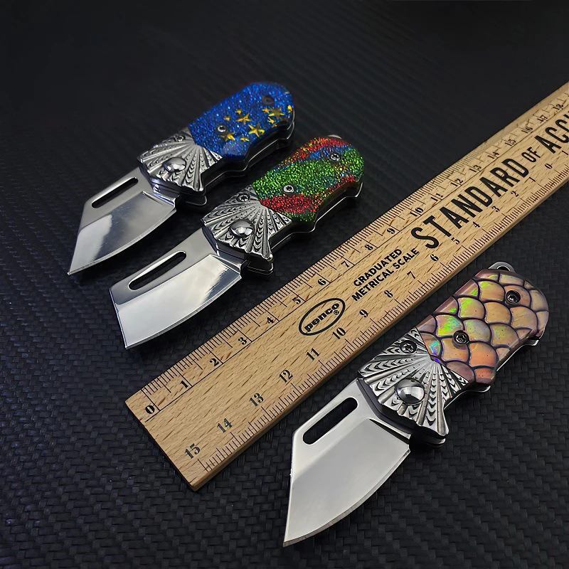 Sharp Mini Palm Key Knife Outdoor Folding Knife Multifunctional Portable Pocket Knife Gift Key Pocket Knife Open express knife 
Sharp Mini Palm Key Knife Outdoor Folding Knife Multifunctional Portable Pocket Knife Gift Key Pocket Knife Open express knife