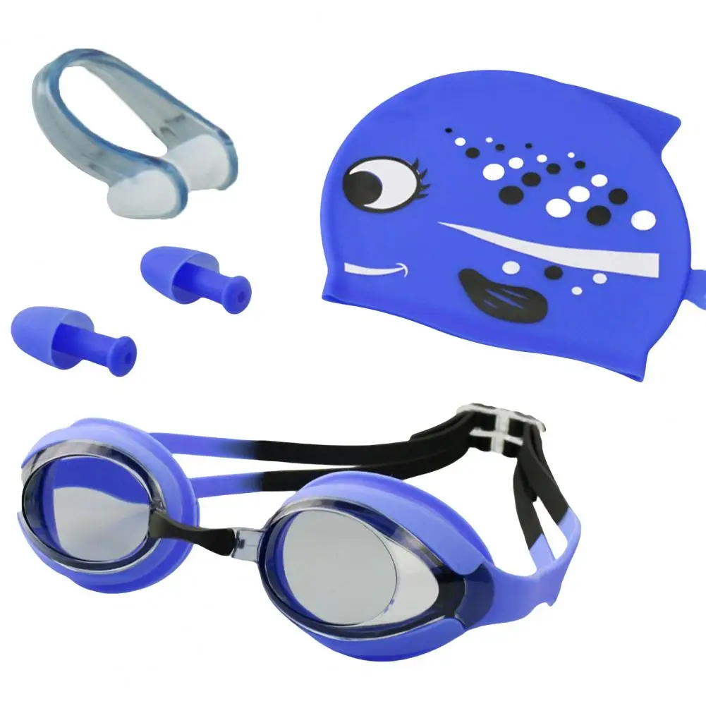 1 Set Swimming Goggles Kit Comfortable to Wear Adjustable Safe High Clarity Eco-Friendly Anti-frog Silicone Swimming Eyewear Kit
1 Set Swimming Goggles Kit Comfortable to Wear Adjustable Safe High Clarity Eco-Friendly Anti-frog Silicone Swimming Eyewear Kit