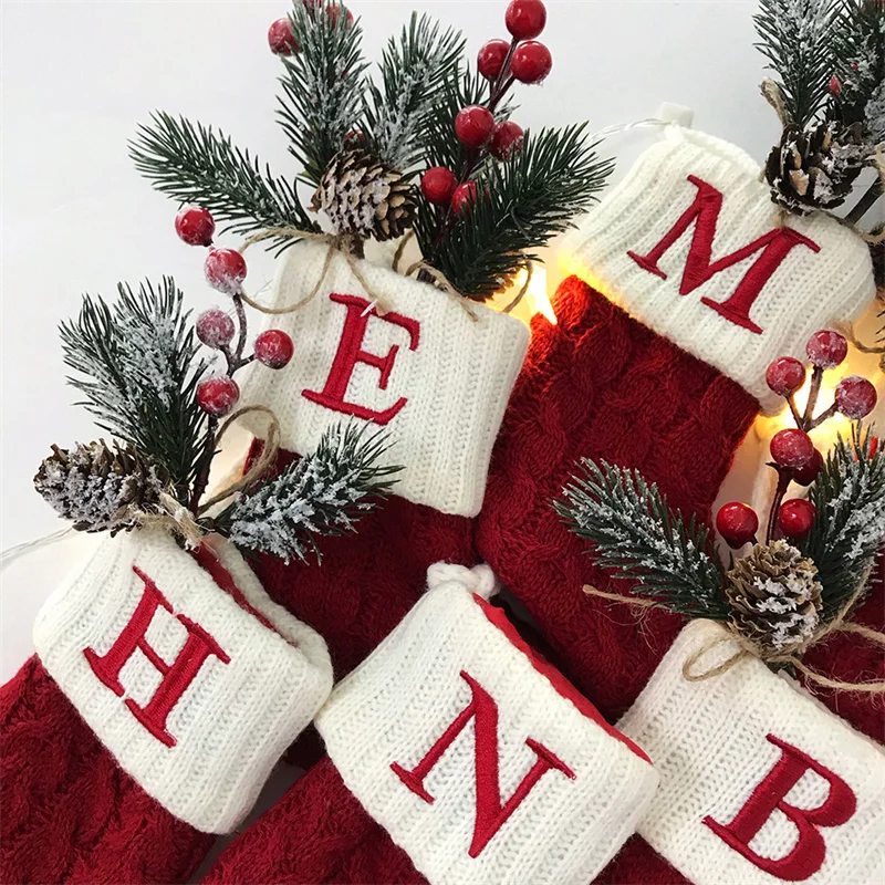 Christmas Socks Red Snowflake Alphabet Letters Merry Christmas Decorations For Home 2022 Xmas Navidad Natal Gifts New Year 2023
Christmas Socks Red Snowflake Alphabet Letters Merry Christmas Decorations For Home 2022 Xmas Navidad Natal Gifts New Year 2023
