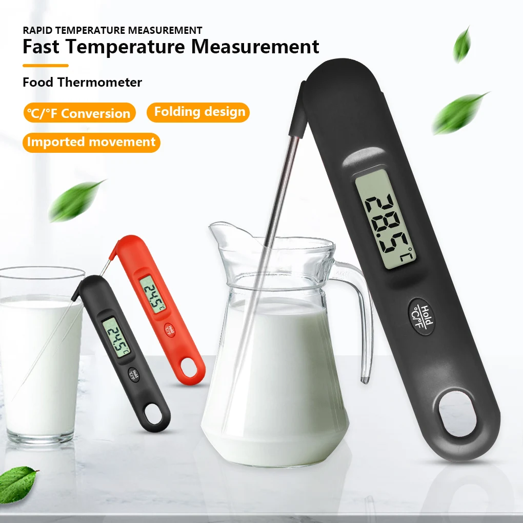 Digital Meat Thermometer Cooking Food Kitchen BBQ Probe Water Milk Oil Liquid Oven Digital Temperaure Sensor Meter Thermocouple
Digital Meat Thermometer Cooking Food Kitchen BBQ Probe Water Milk Oil Liquid Oven Digital Temperaure Sensor Meter Thermocouple