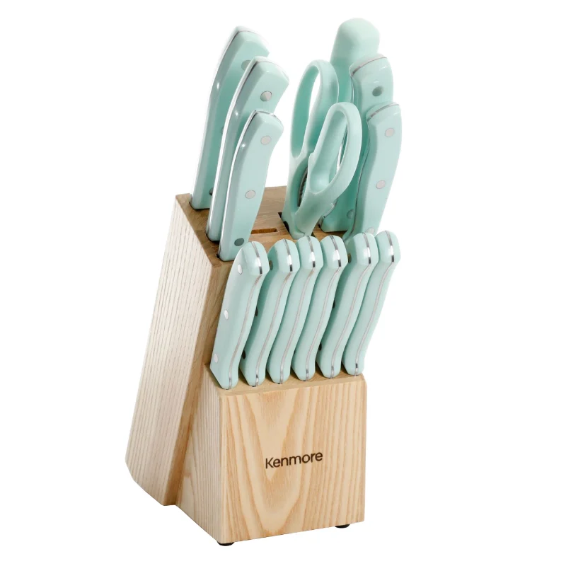 Kenmore Kane 14-Piece Cutlery Set - Glacier kitchen kitchen knife chef kitchen knife
Kenmore Kane 14-Piece Cutlery Set - Glacier kitchen kitchen knife chef kitchen knife