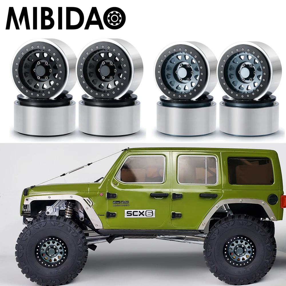 Колесные диски MIBIDAO 1/2/4 шт., алюминиевые 2,9 дюйма для Axial SCX6 AXI05000 Jeep Wrangler AXI05001 Trail Honcho 1/6, детали для радиоуправляемых автомобилей
Колесные диски MIBIDAO 1/2/4 шт., алюминиевые 2,9 дюйма для Axial SCX6 AXI05000 Jeep Wrangler AXI05001 Trail Honcho 1/6, детали для радиоуправляемых автомобилей