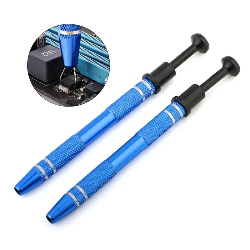 Electronic Component Grabber Four Claw IC Extractor Pickup BGA Chip Picker Patch IC Suck Pen Electronic Repair Hand Tool Sets
Electronic Component Grabber Four Claw IC Extractor Pickup BGA Chip Picker Patch IC Suck Pen Electronic Repair Hand Tool Sets