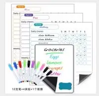 Magnetic Fridge Planner White Board Pens Workout Plans Refrigerator Writing Message Board Schedule Chalkboard
Magnetic Fridge Planner White Board Pens Workout Plans Refrigerator Writing Message Board Schedule Chalkboard