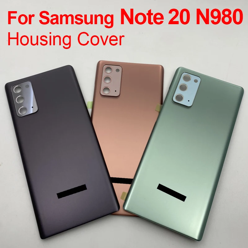 Задняя крышка батарейного отсека для Samsung Galaxy Note 20, стеклянная панель Note20 N980 N980B SM-N980F/DS, корпус + стеклянный объектив камеры
Задняя крышка батарейного отсека для Samsung Galaxy Note 20, стеклянная панель Note20 N980 N980B SM-N980F/DS, корпус + стеклянный объектив камеры